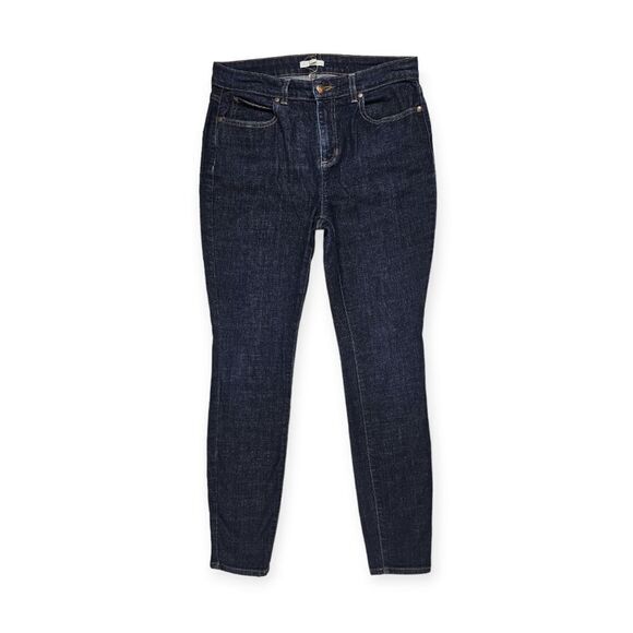 Eileen Fisher Denim - Eileen Fisher‎ Dark Wash High Rise Skinny Jeans Women's Size 6